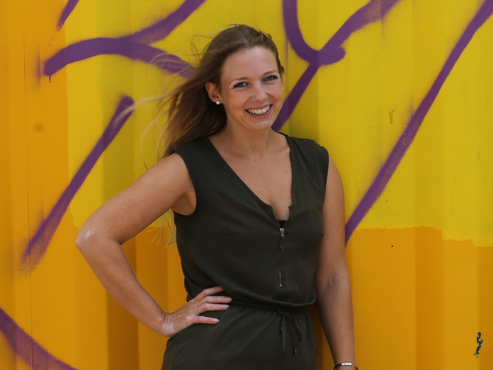 Evalution Media script, production and performance services. Image of Eva Marie Wilshere.