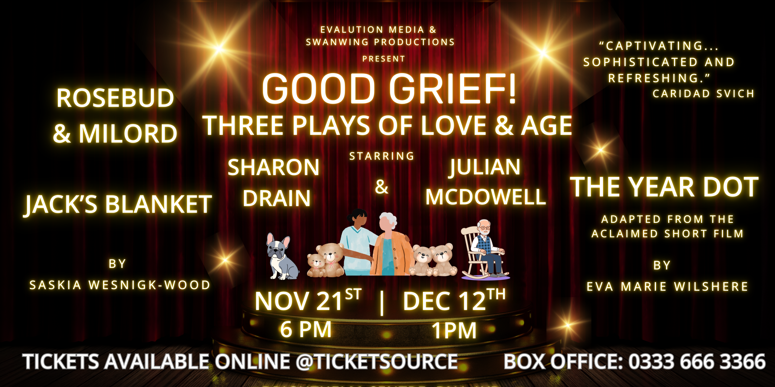 Evalution Media and Swansing Productions - Good Grief Poster