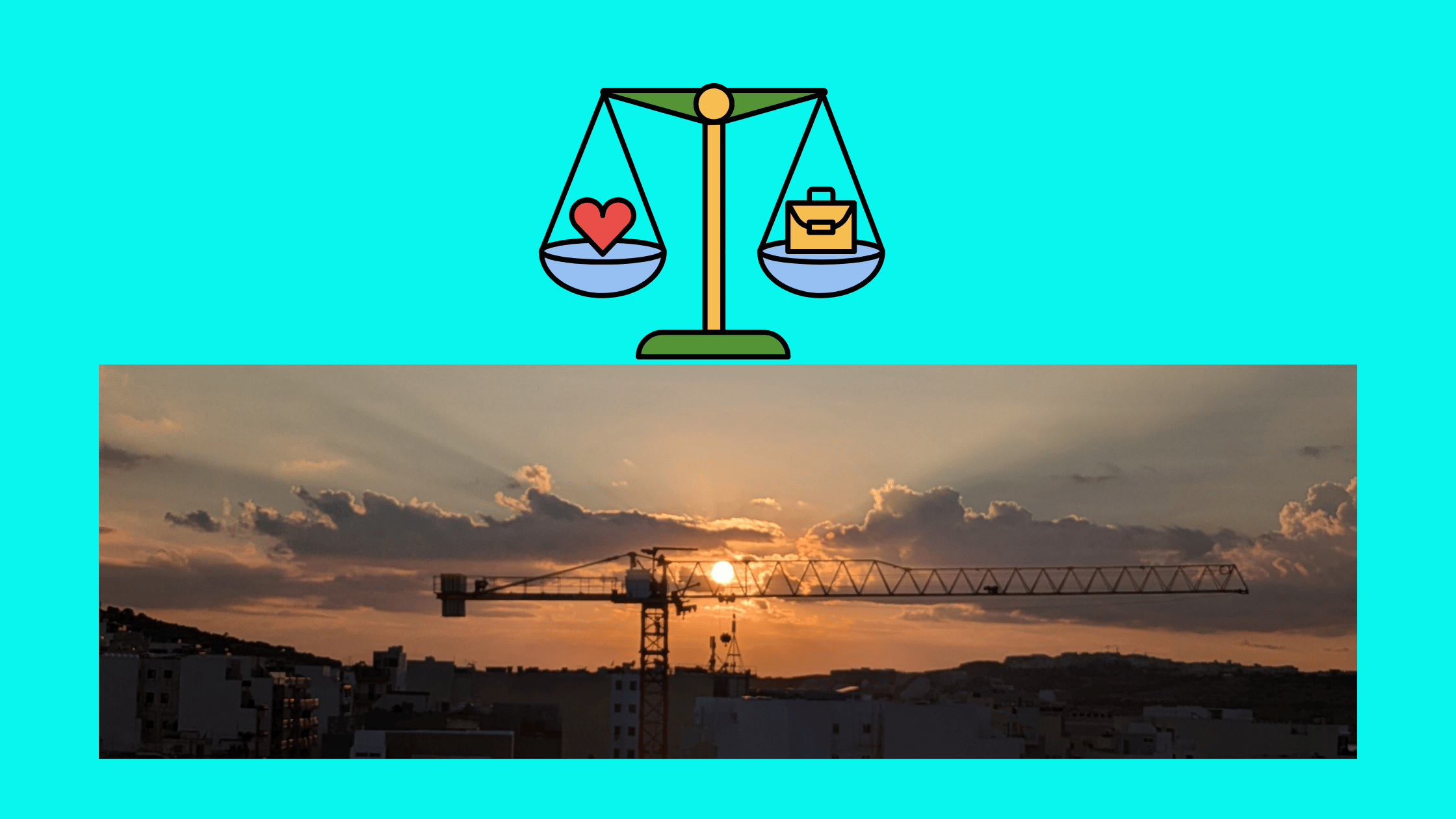 Evalution Media script, production and performance services, work/health balance work/life balance blog post